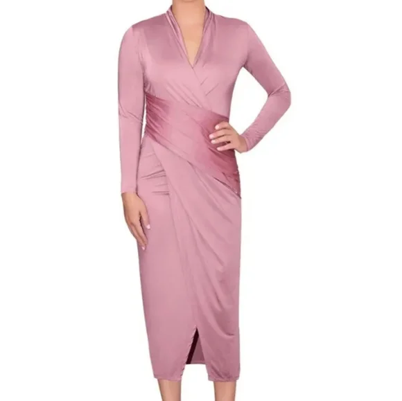rachel roy silk dresses Rachel Rachel Roy Womens Amaya Jersey Keyhole Maxi Dress Orange S